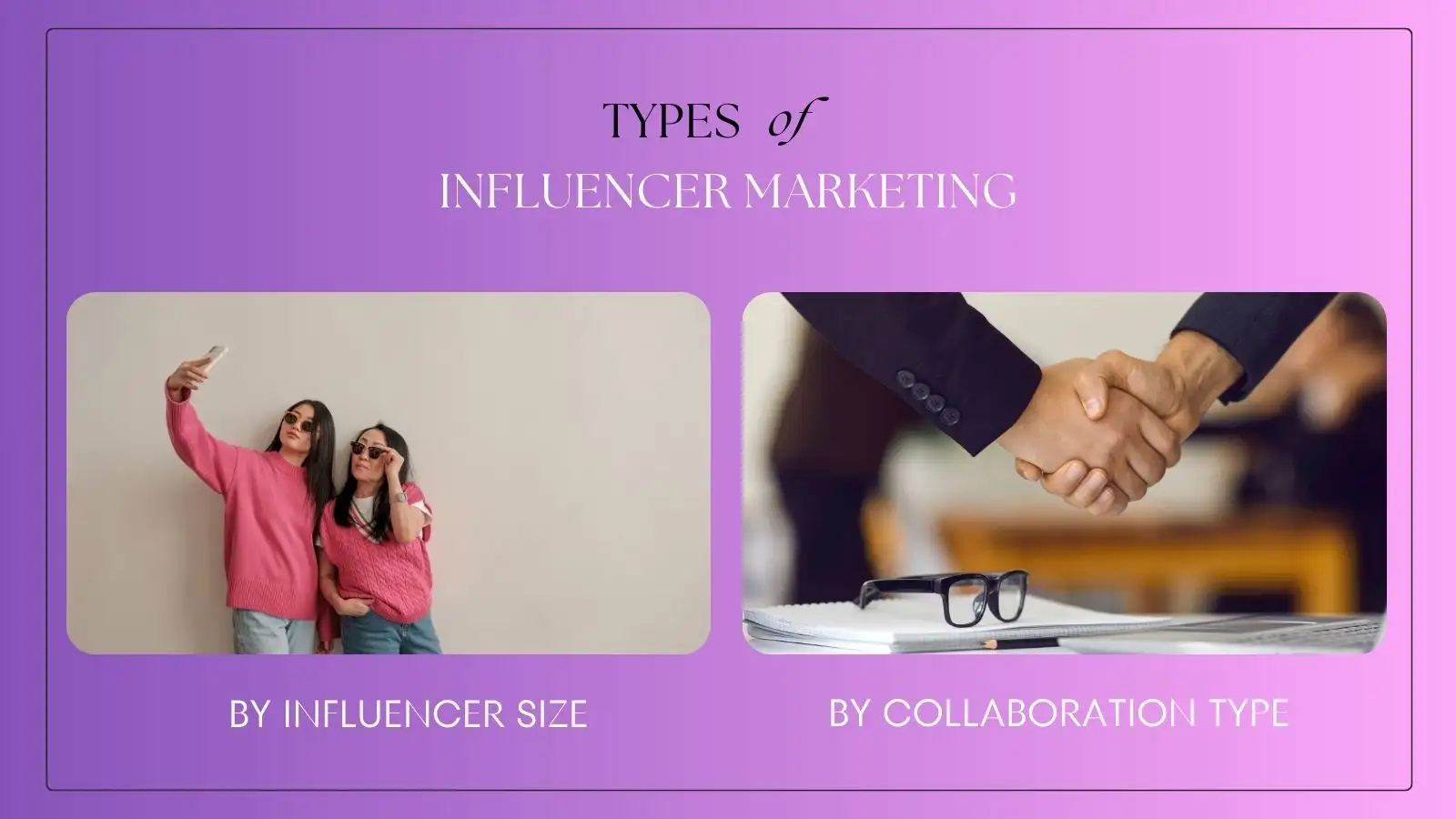 Influencer Marketing Types