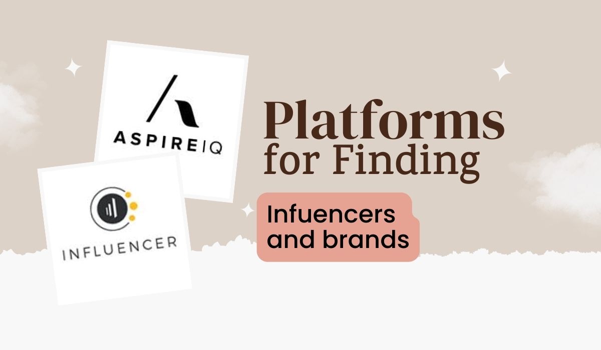 Platforms for Influencers & Brands