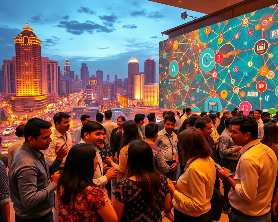Attending events